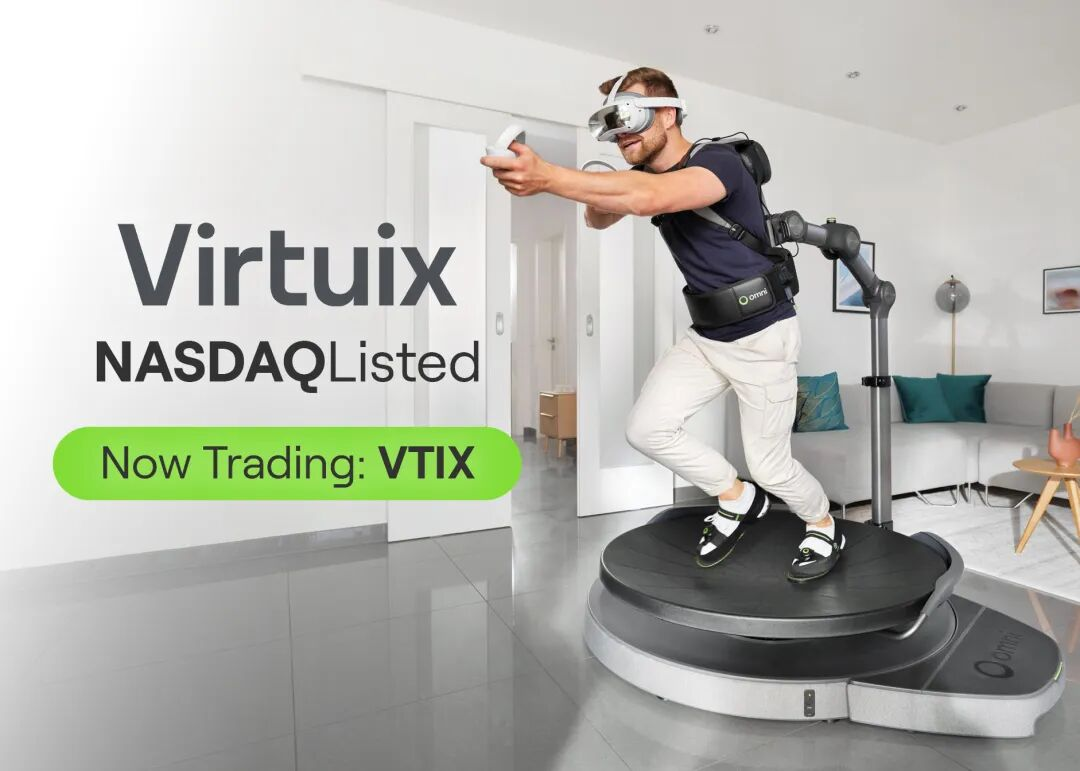 祝贺Virtuix纳斯达克上市！365WM完美携手加速AI融合应用产业化